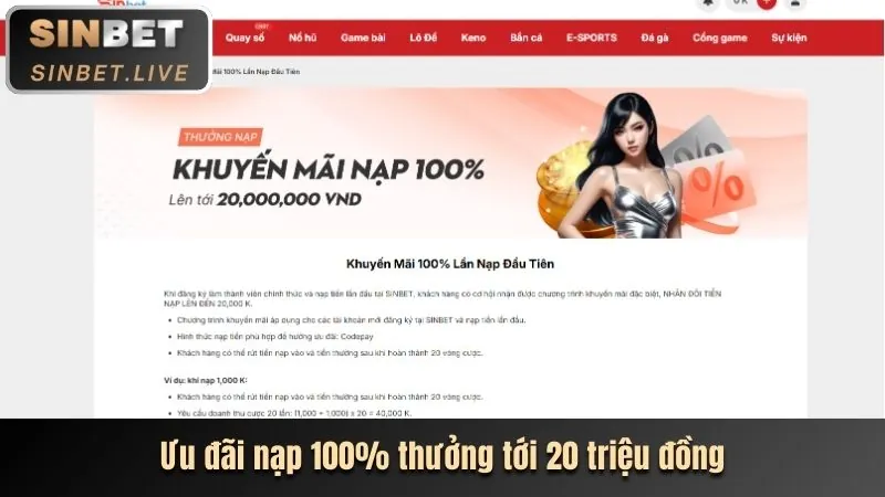Các phương thức nạp tiền tại 99v